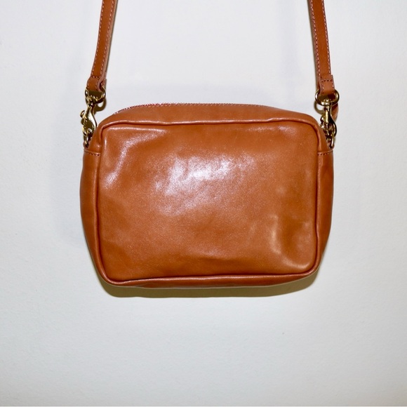 Clare V. Midi Sac in Natural w/ Stripes - Picture 10 of 16